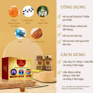 Nano Đông Trùng Hạ Thảo 3 bổ