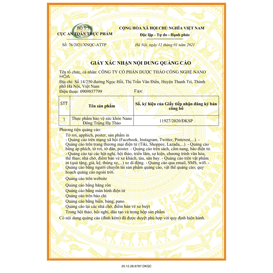 HSQC-Nano-dong-trung-ha-thao