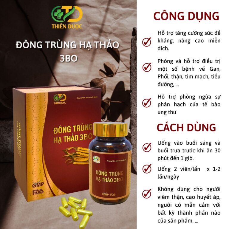 Đông trùng hạ thảo 3BO - Sản phẩm dinh dưỡng  3bo-1-768x768