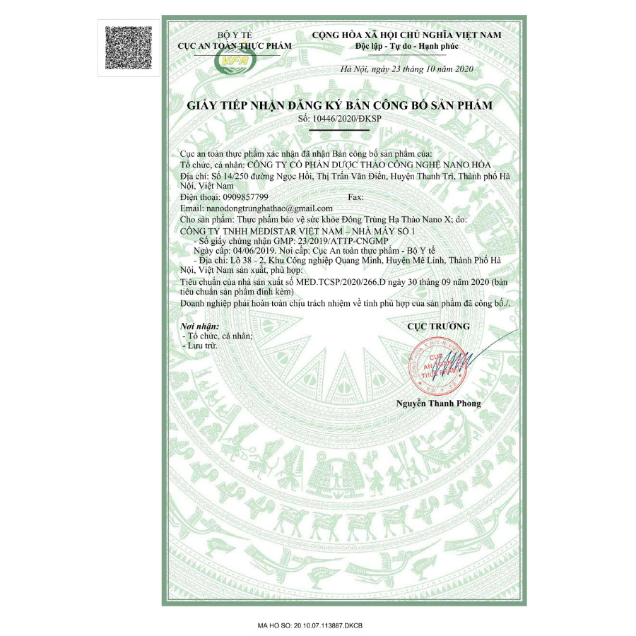 Đông trùng hạ thảo Nano X - Ảnh 5