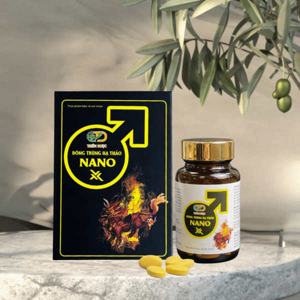 Hỗ trợ bổ thận, giảm tiểu đêm (2) Đông trùng hạ thảo Nano X Hộp 30 viên