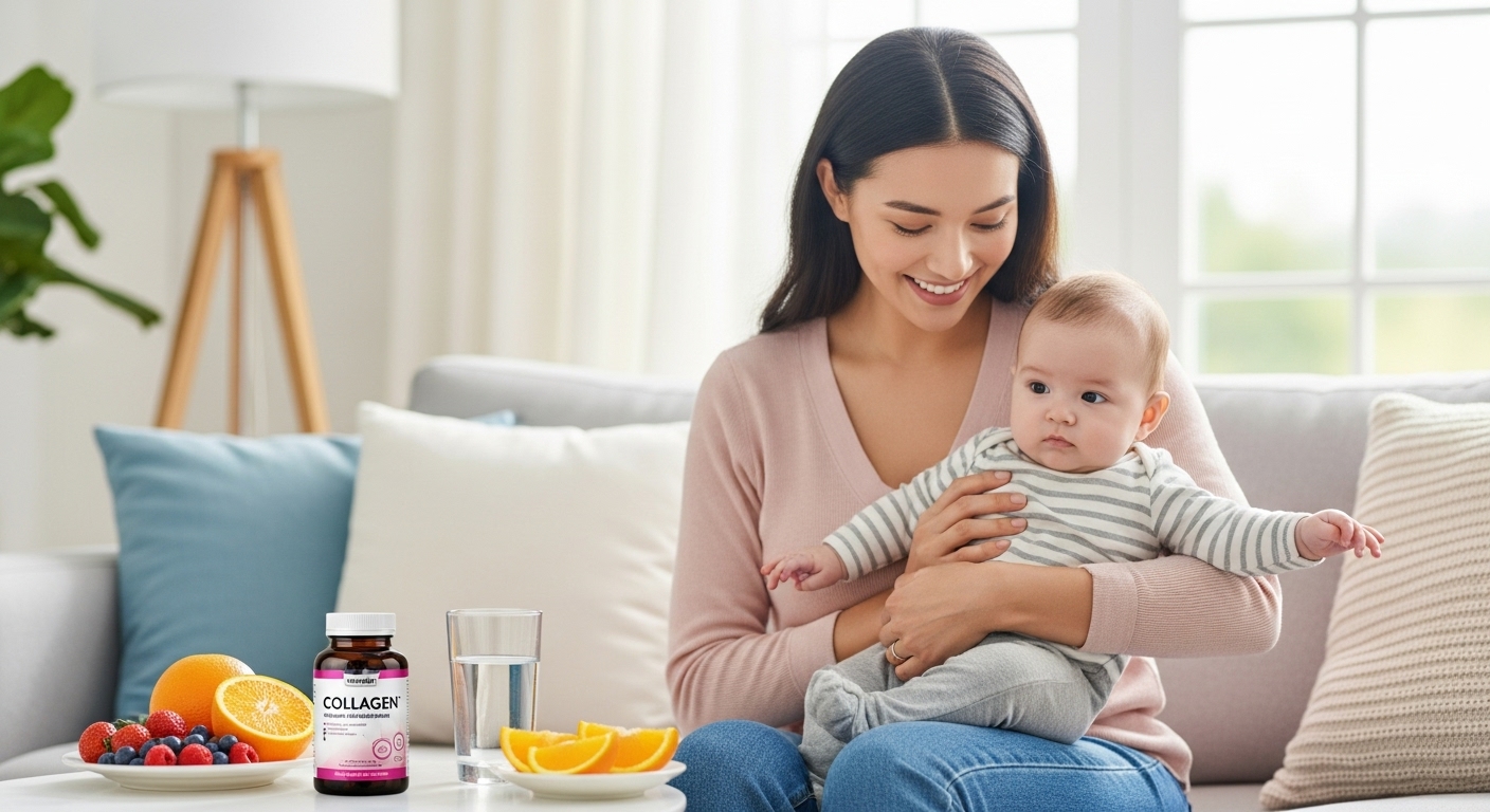 co-nen-bo-sung-collagen-sau-sinh-cho-me-bim