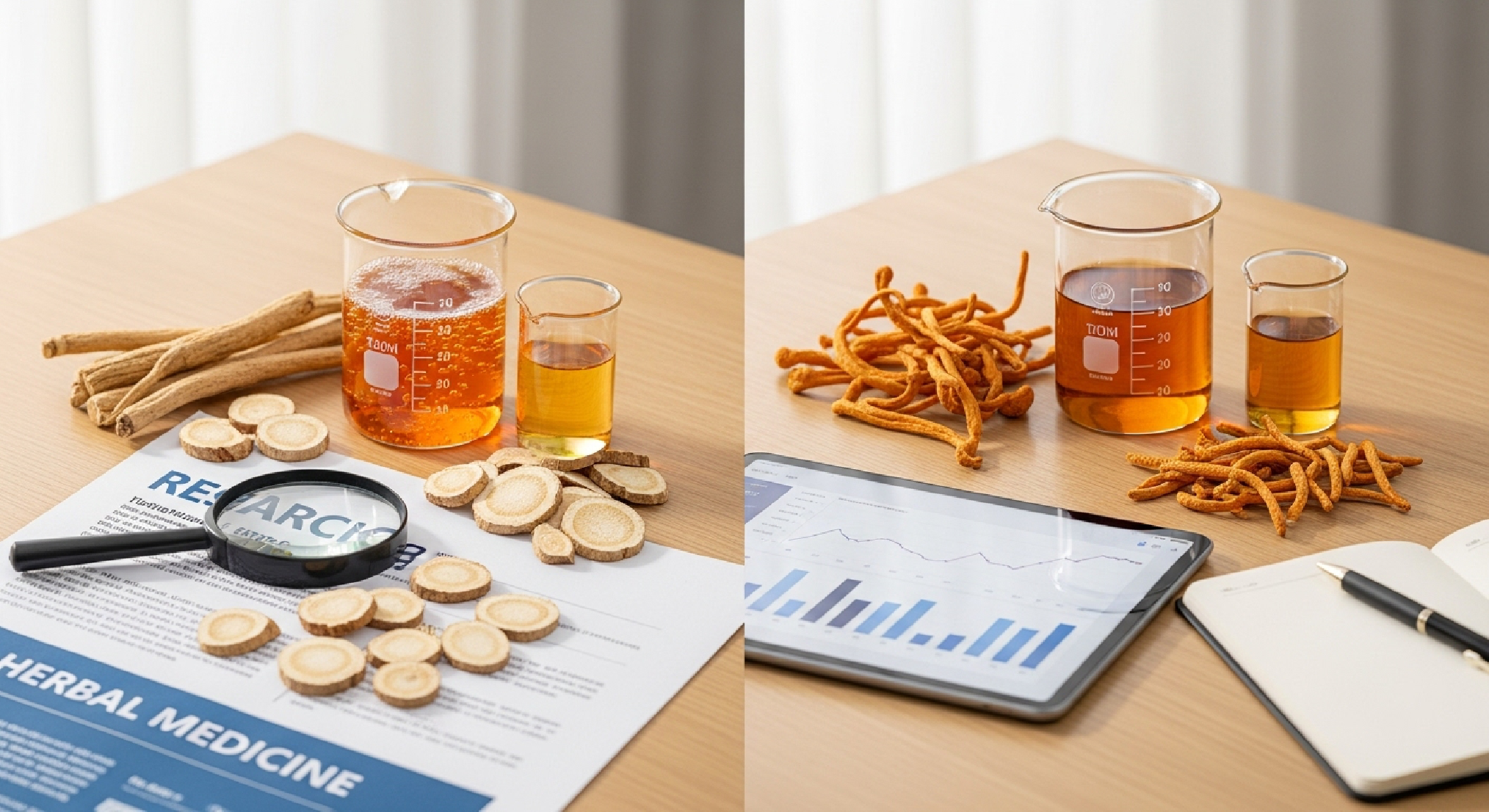 dùng tam thất với Cordyceps, tác dụng kết hợp tam thất đông trùng