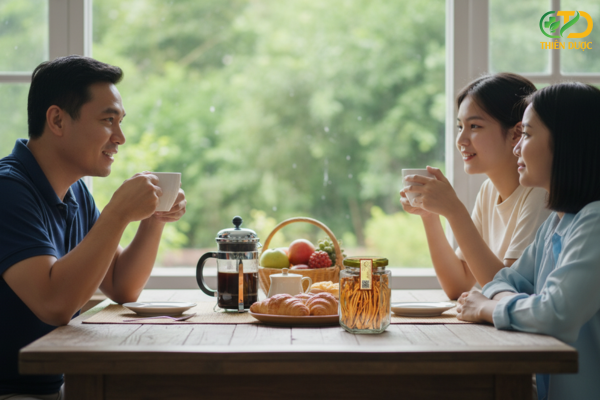 uong-cafe-dong-trung-moi-sang