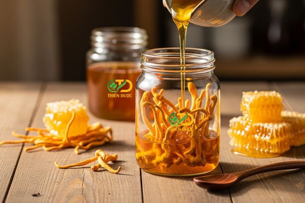 trung-thao-ngam-mat-ong